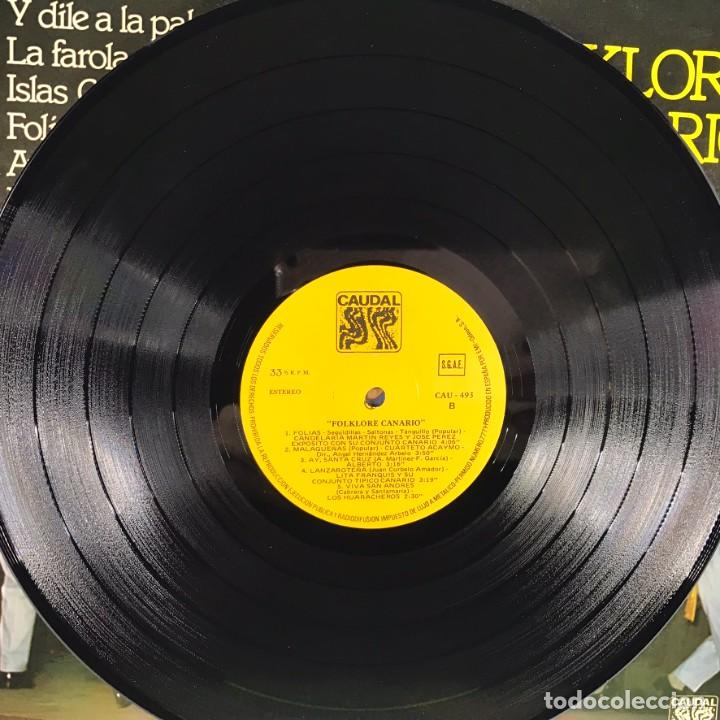Discos de vinilo: Various &ndash; Folklore Canario - Vinyl, LP, Compilation - SPAIN - Foto 9