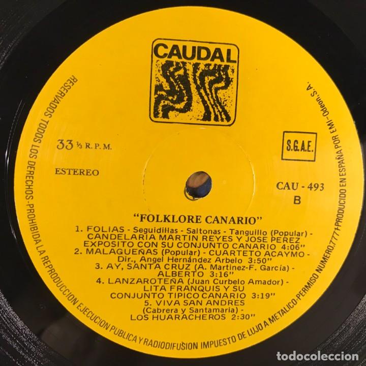 Discos de vinilo: Various &ndash; Folklore Canario - Vinyl, LP, Compilation - SPAIN - Foto 10