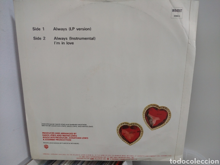 Discos de vinilo: Atlantic Starr - Always (12&rdquo;, Single) - Foto 2