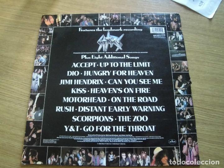 Discos de vinilo: VVAA- Hear&acute;n Aid ( varios hard rock ) - Foto 4