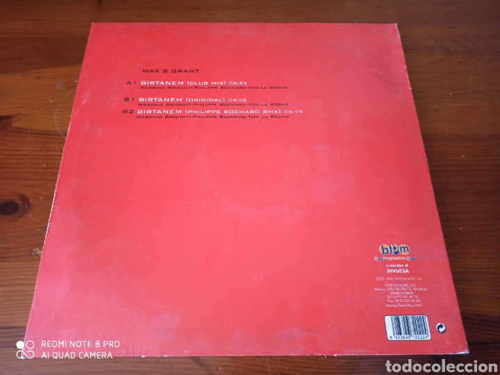 Discos de vinilo: Max B. Grant - Birtanem - Foto 2