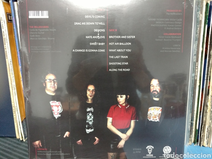 Discos de vinilo: The Hellbuckers - Demons (LP) - Foto 3