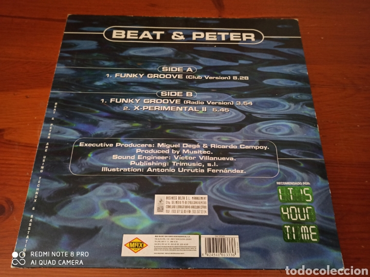 Discos de vinilo: Beat & Peter - Funky Groove - Foto 2