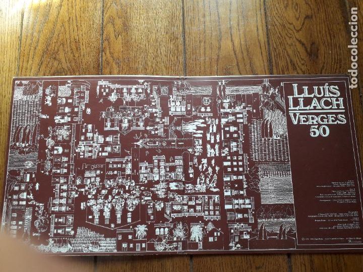 Discos de vinilo: Llu&iacute;s llach - verges 50 - edici&oacute;n francesa - Foto 2