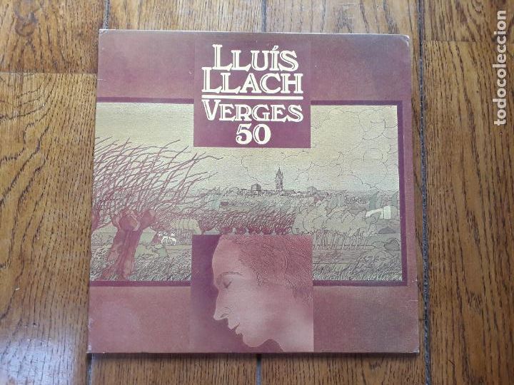 Discos de vinilo: Llu&iacute;s llach - verges 50 - edici&oacute;n francesa - Foto 1