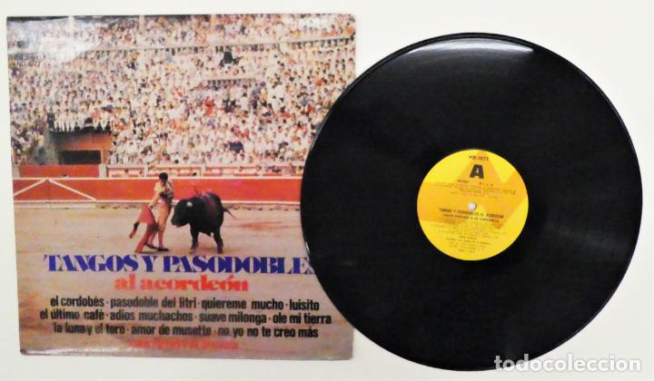 Discos de vinilo: Disco Vinilo Louis Ferrari Y Su Orquesta &ndash; Tangos Y Pasodobles Al Acorde&oacute;n