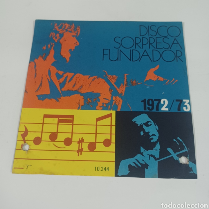 Vinyl records: NUESTRO PEQUE&Ntilde;O MUNDO - DISCO SORPRESA FUNDADOR 1972 / 73