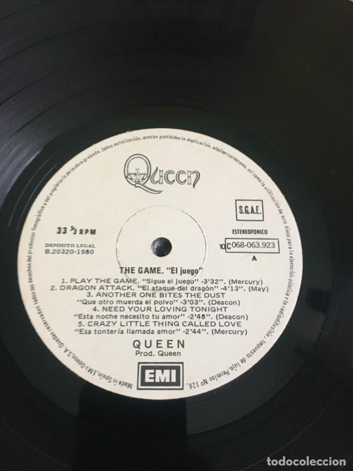 Discos de vinilo: Queen &lrm;&ndash; The Game - Foto 6