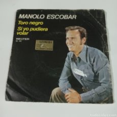 Discos de vinil: MANOLO ESCOBAR - TORO NEGRO ... 1973 BELTER. Lote 351055229