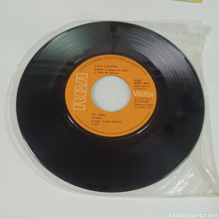Discos de vinilo: LUUS LUCENA - TENGO UNA BARCA DE PLATA ... - Foto 4