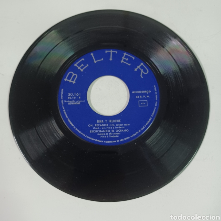 Discos de vinilo: NINA Y FREDERIK - BELTER - Foto 4