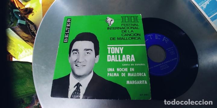 Discos de vinilo: TONY DALLARA-SINGLE MARGARITA - Foto 1