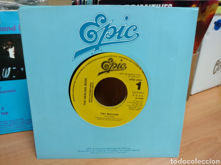 Discos de vinilo: The Darling Buds - Tiny Machine (7&rdquo;, Single) - Foto 1
