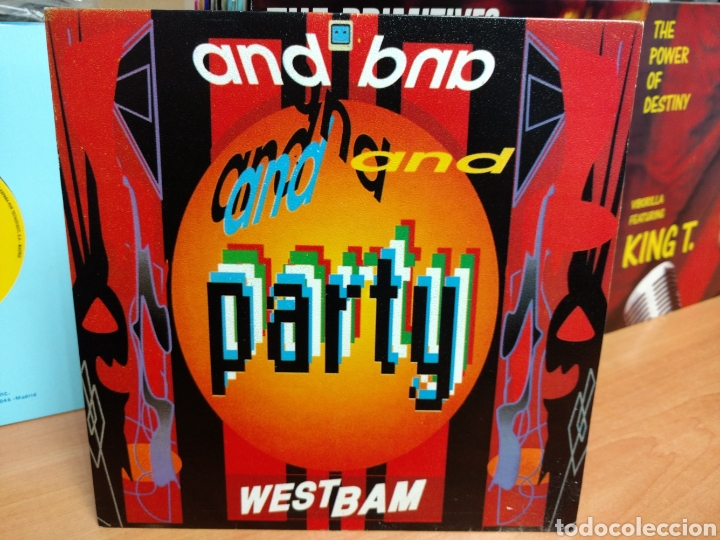 Discos de vinilo: WestBam - And Party (7&rdquo;, Single) - Foto 1