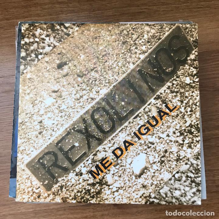 Discos de vinilo: REXOLINOS - ME DA IGUAL - SINGLE MARATHON 1992 - Foto 1