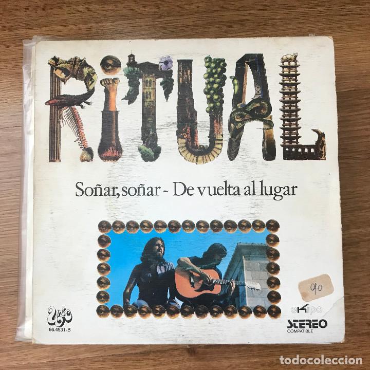 Discos de vinilo: RITUAL - SO&Ntilde;AR, SO&Ntilde;AR - SINGLE UNIC 1972 - Foto 1
