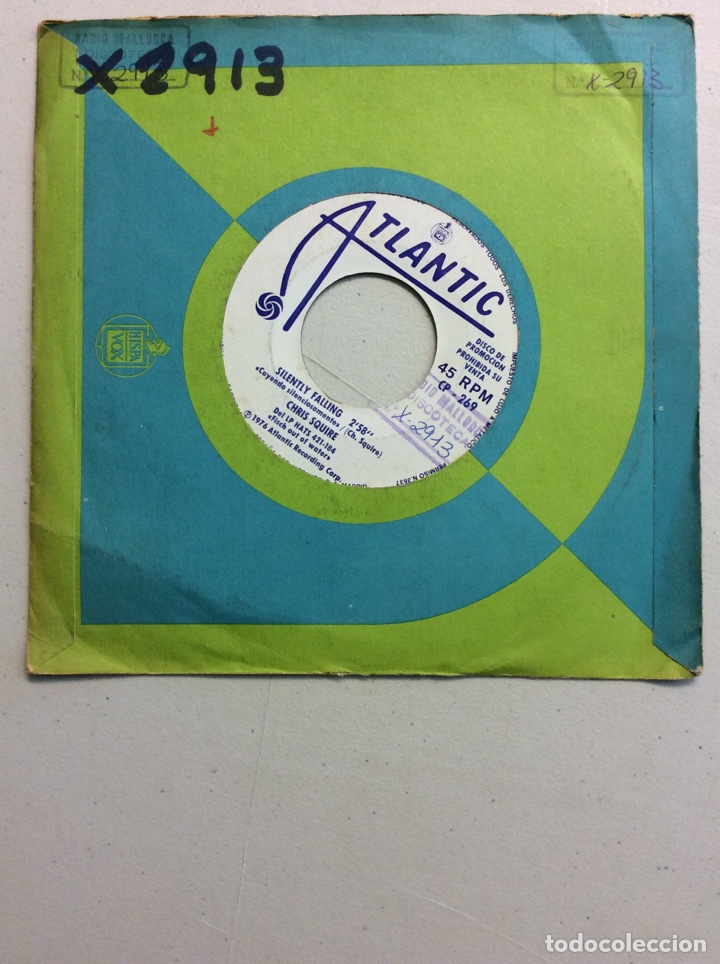 Discos de vinilo: Chris Squire. Lucky Seven. Silently falling. - Foto 2