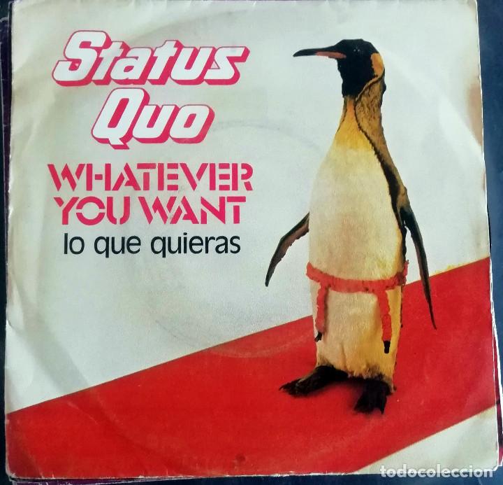 Discos de vinilo: Status Quo &ndash; Whatever You Want Spain 1979 - Foto 1