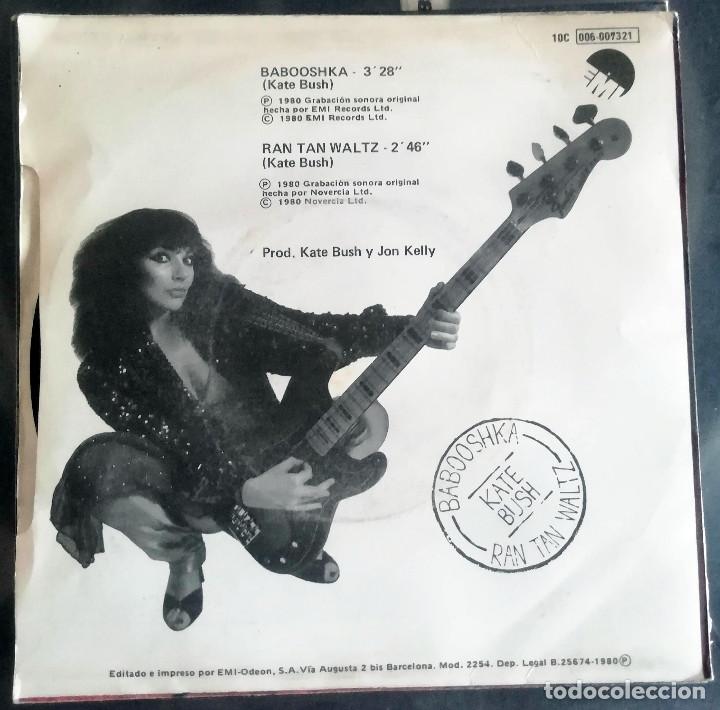 Discos de vinilo: Kate Bush &ndash; Babooshka Spain 1980 - Foto 2