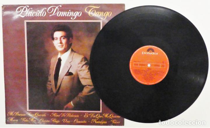 Discos de vinilo: Disco Vinilo PL&Aacute;CIDO DOMINGO. TANGO - Foto 1