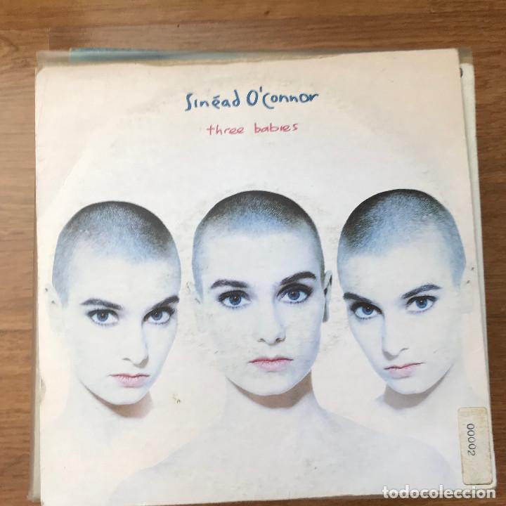 Discos de vinilo: SINEAD OCONNOR - THREE BABIES - SINGLE ENSIGN UK 1990 - Foto 1
