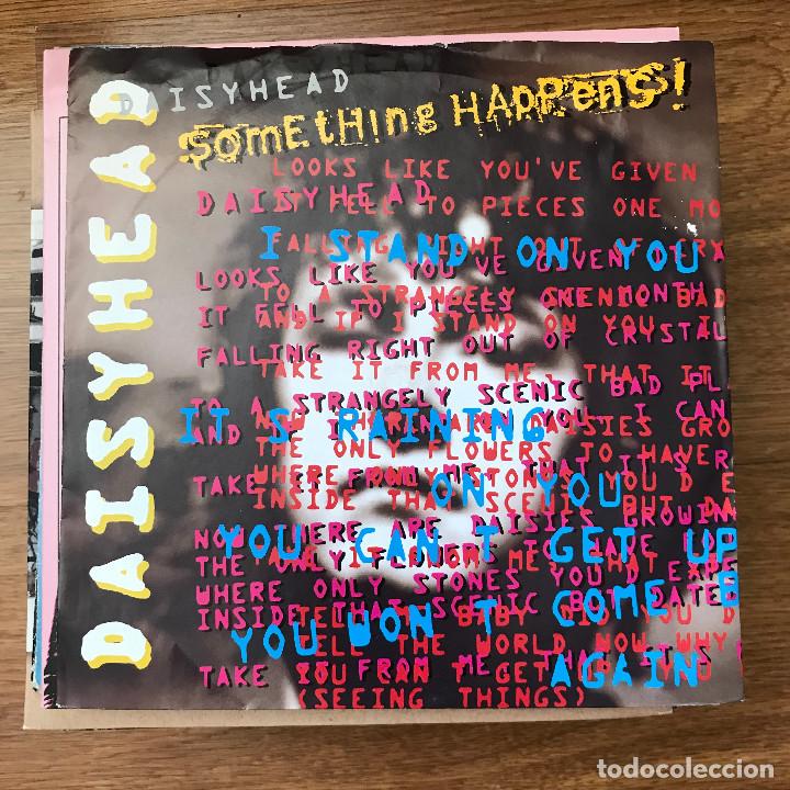 Discos de vinilo: SOMETHING HAPPENS! - DAISYHEAD - SINGLE VIRGIN UK 1992 - Foto 1