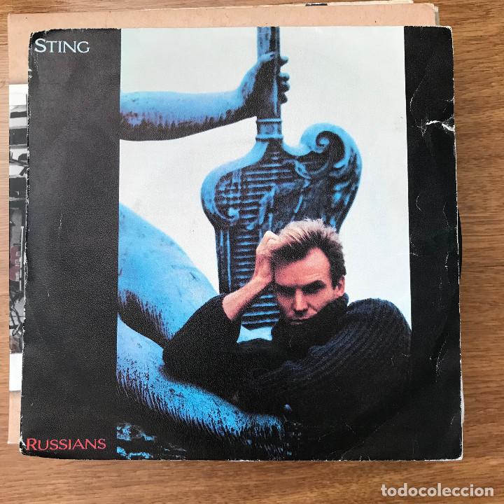 Discos de vinilo: STING - RUSSIANS - SINGLE A&M 1985 - Foto 1