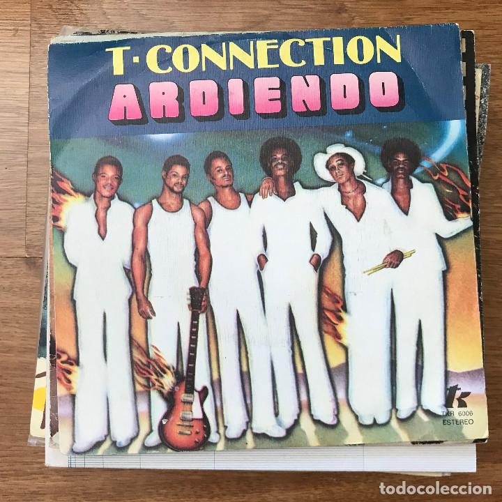 Discos de vinilo: T-CONNECTION - ON FIRE / CUSH - SINGLE TK 1978 - Foto 1