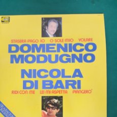 Discos de vinilo: DOMENICO MODUGNO / NICOLA DI BARI. Lote 351425474