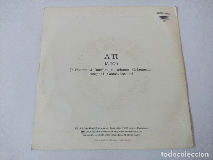 Discos de vinilo: LOS PANCHOS/A TI/SINGLE PROMOCIONAL. - Foto 3