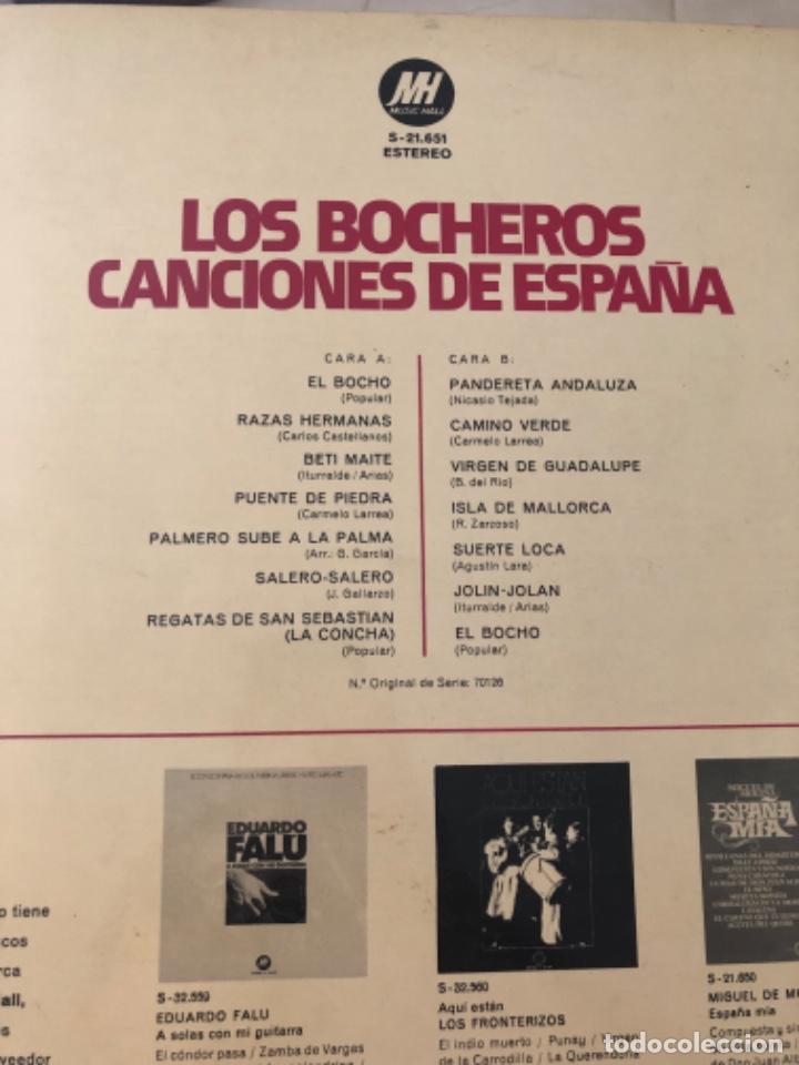 Discos de vinilo: los Bocheros canciones de Espa&ntilde;a, LP - Foto 2