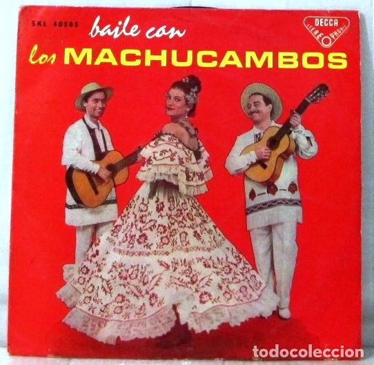 Discos de vinilo: LOS MACHUCAMBOS - BAILE - LP - Foto 1