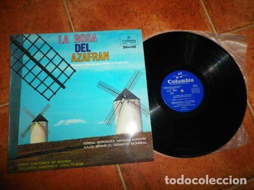 Discos de vinilo: la rosa del azafran lp