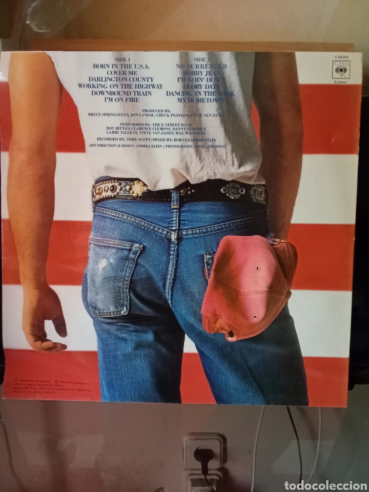 Discos de vinilo: BRUCE SPRINGSTEEN 1984 Original Copia Spain - Foto 2