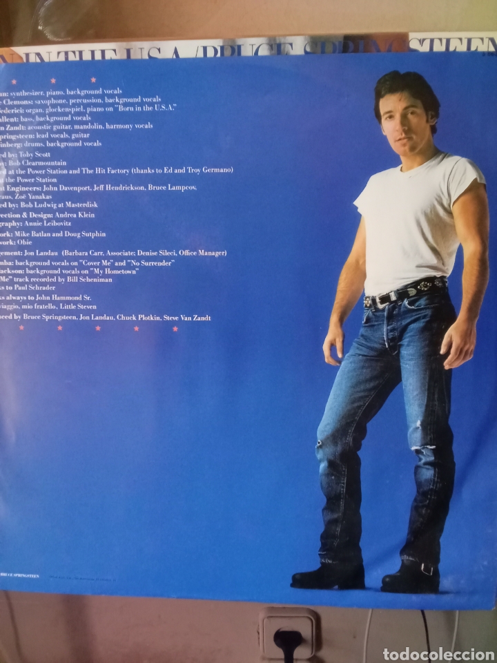 Discos de vinilo: BRUCE SPRINGSTEEN 1984 Original Copia Spain - Foto 3