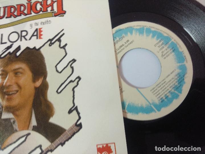 Discos de vinilo: CURRICHI/LLORA/SINGLE PROMOCIONAL. - Foto 2