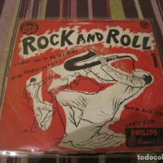Discos de vinilo: EP LILLIAN BRIGGS THE TRENIERS ROCK AND ROLL PHIIIPS 426020 FRANCE 1956. Lote 351883394