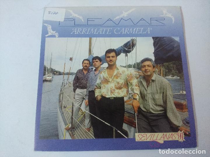 Discos de vinilo: PLEAMAR/ARRIMATE CARMELA/SINGLE. - Foto 1
