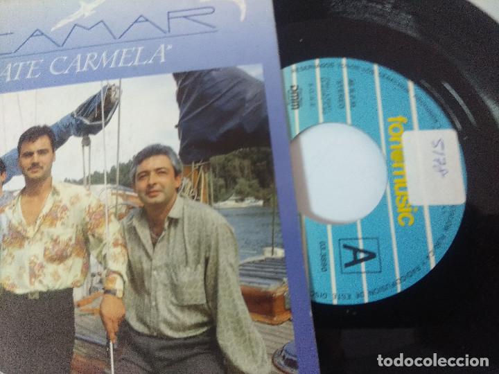 Discos de vinilo: PLEAMAR/ARRIMATE CARMELA/SINGLE. - Foto 2