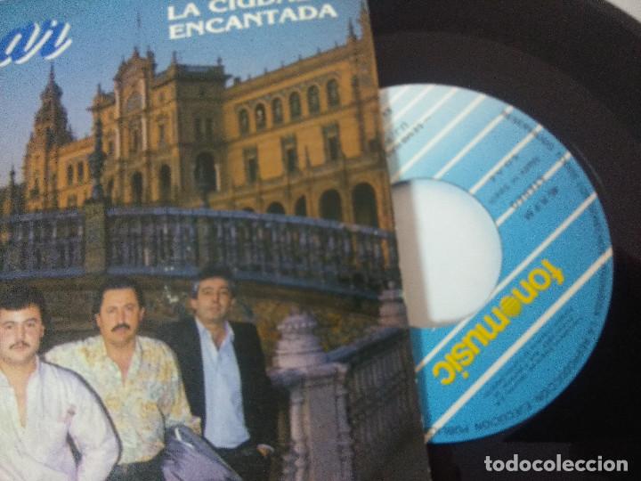Discos de vinilo: PLEAMAR/LA CIUDAD ENCANTADA/SINGLE. - Foto 2