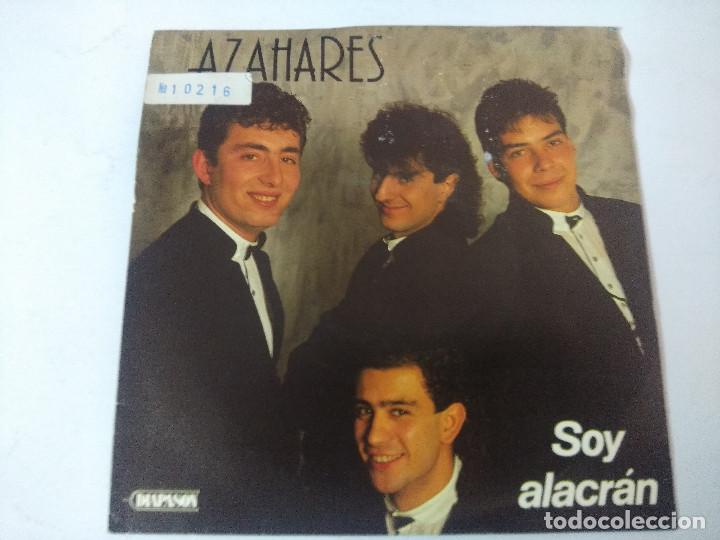 Discos de vinilo: AZAHARES/SOY ALACRAN/SINGLE. - Foto 1