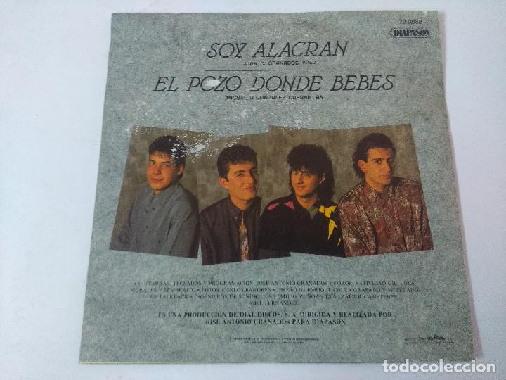 Discos de vinilo: AZAHARES/SOY ALACRAN/SINGLE. - Foto 3