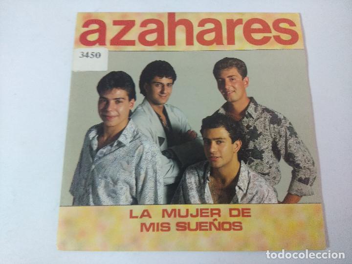 Discos de vinilo: AZAHARES/LA MUJER DE MIS SUE&Ntilde;OS/SINGLE. - Foto 1