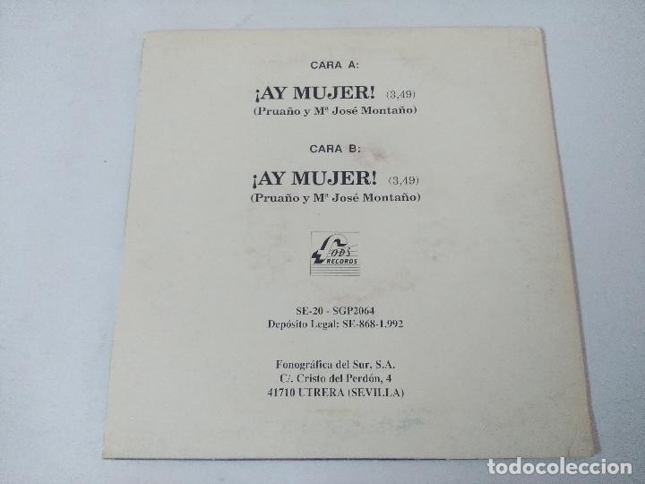 Discos de vinilo: SOMBRA Y LUZ/AY MUJER/SINGLE. - Foto 3