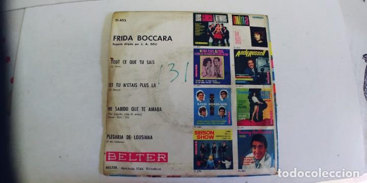 Discos de vinilo: FRIDA BOCCARA-EP HE SABIDO QUE TE AMABA +3 - Foto 2