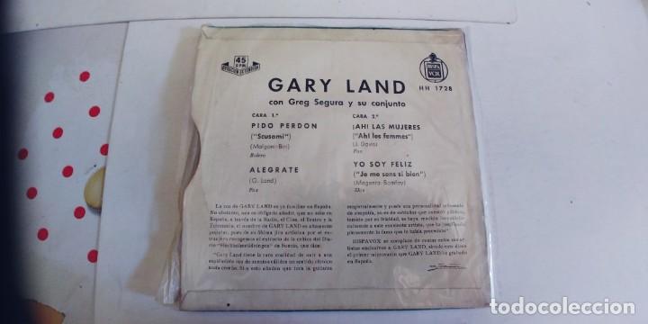 Discos de vinilo: GARY LAND-EP PIDO PERDON +3 - Foto 2