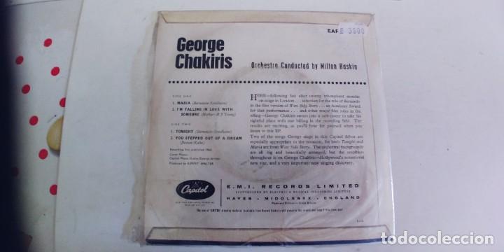 Discos de vinilo: GEORGE CHAKIRIS-EP MARIA +3 - Foto 2