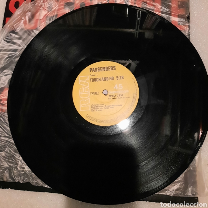 Discos de vinilo: Passengers - touch and go - Foto 3