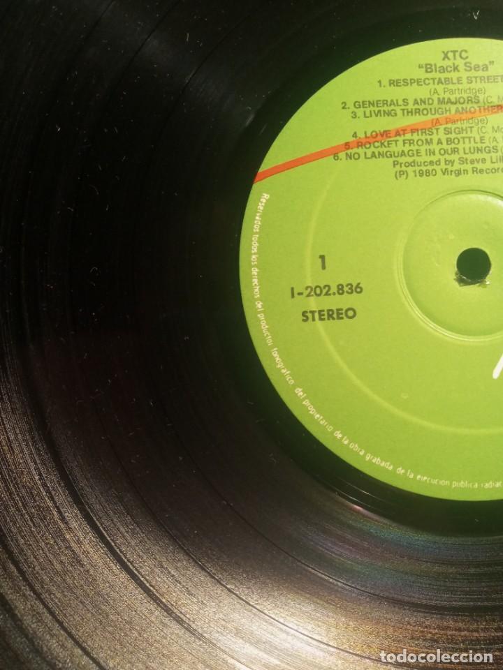 Discos de vinilo: XTC - BLACK SEA - NEW WAVE. - Foto 3