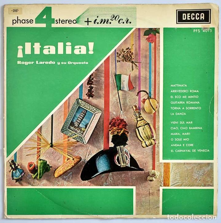 Discos de vinilo: Roger Laredo y su Orquesta - Italia. LP - Foto 1